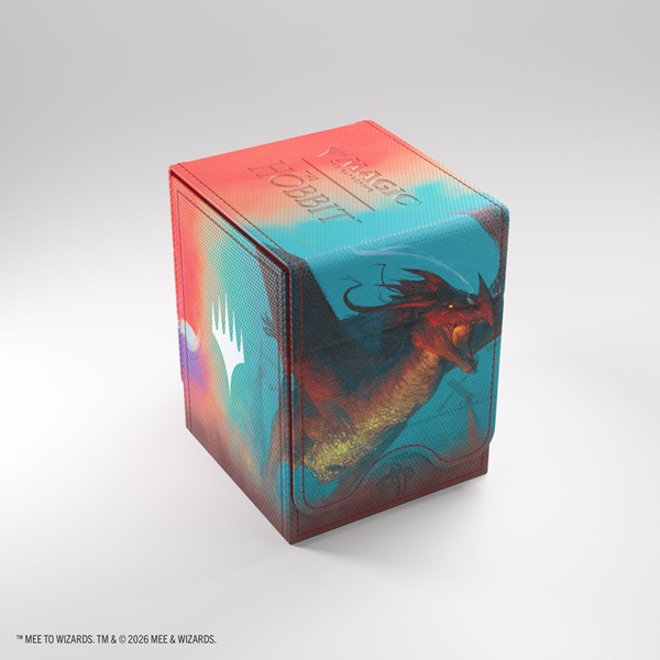 Gamegenic Deck Box: Magic: The Gathering The Hobbit Squire 80    The Arkenstone Smaug  Worm Of Dread