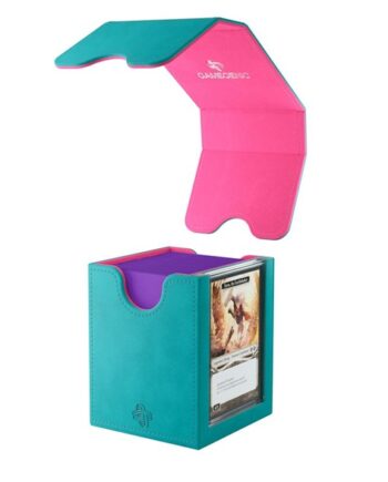Gamegenic Deck Box: Squire Plus 100    Exclusive  Teal Pink