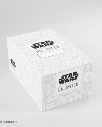 Gamegenic Deck Box: Star Wars: Unlimited Icons 2027 Edition Double Soft Crate Pattern White