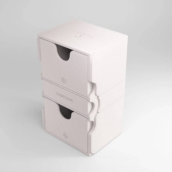 Gamegenic Deck Box: Stronghold 200    White  Hvid