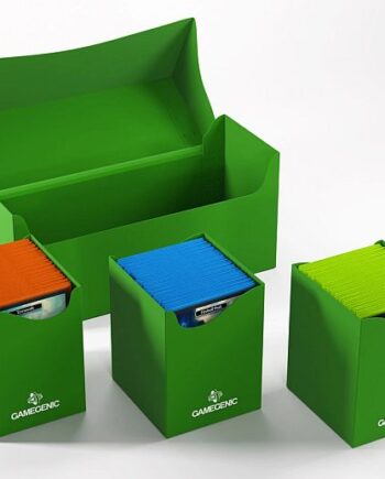 Gamegenic Deck Box: Triple Deck Holder 300    Green  Gr 195 184