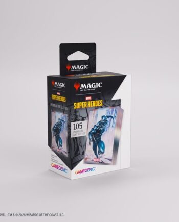 Gamegenic Magic: The Gathering Marvel Super Heroes Premium Art Sleeves Black Panther  105 Kortlommer