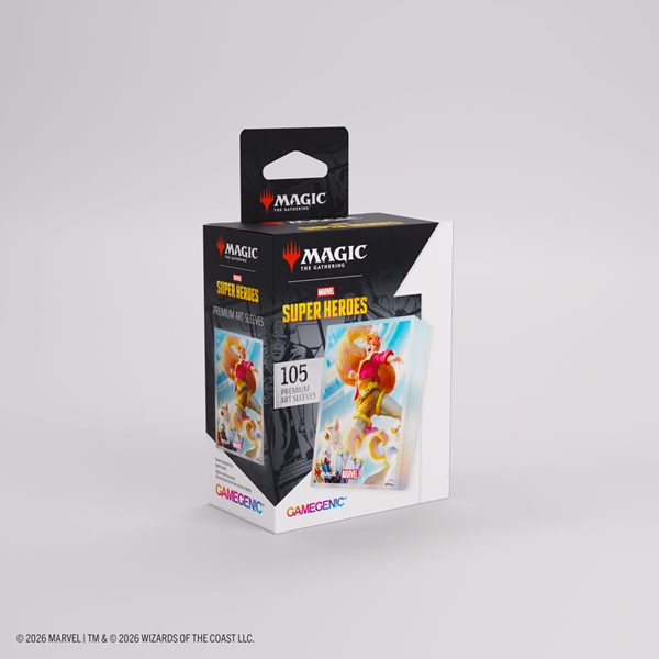 Gamegenic Magic: The Gathering Marvel Super Heroes Premium Art Sleeves Go Nuts   105 Kortlommer