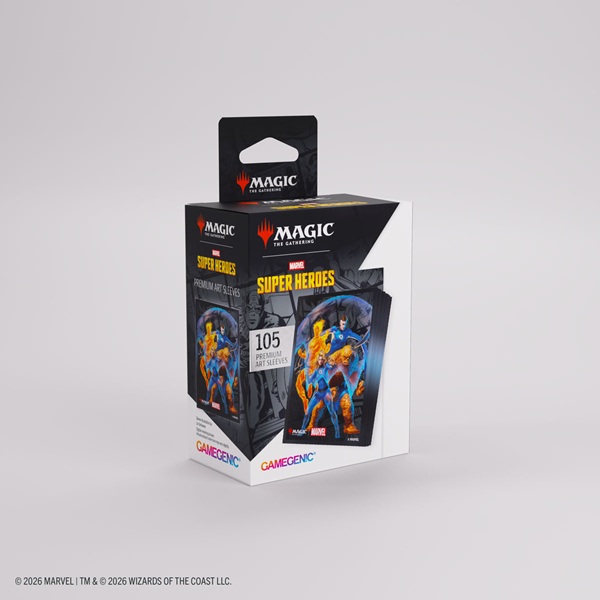 Gamegenic Magic: The Gathering Marvel Super Heroes Premium Art Sleeves The Fantastic Four  105 Kortlommer
