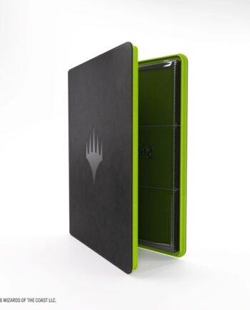 Gamegenic Mappe: Magic: The Gathering Secrets Of Strixhaven Prime Zip-up Album 18-pocket  Holder 360 Kort  Black Green
