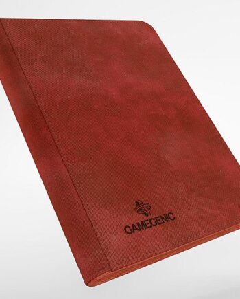 Gamegenic Mappe: Zip-up Album  -pocket  Holder 160 Kort  Red    195 184