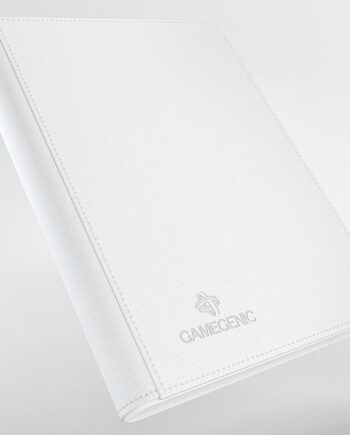 Gamegenic Mappe: Zip-up Album  -pocket  Holder 160 Kort  White  Hvid