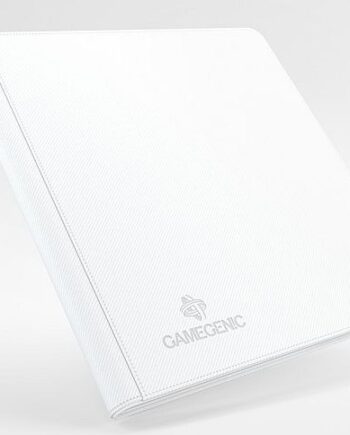 Gamegenic Mappe: Zip-up Album 24-pocket  Holder 480 Kort  White  Hvid