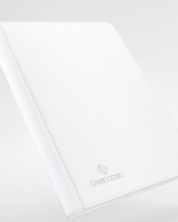 Gamegenic Mappe: Zip-up Album 18-pocket  Holder 360 Kort  White  Hvid