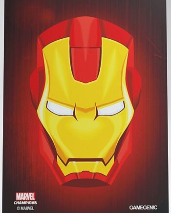 Gamegenic Marvel Champions Sleeves Iron Man  50   Kortlommer