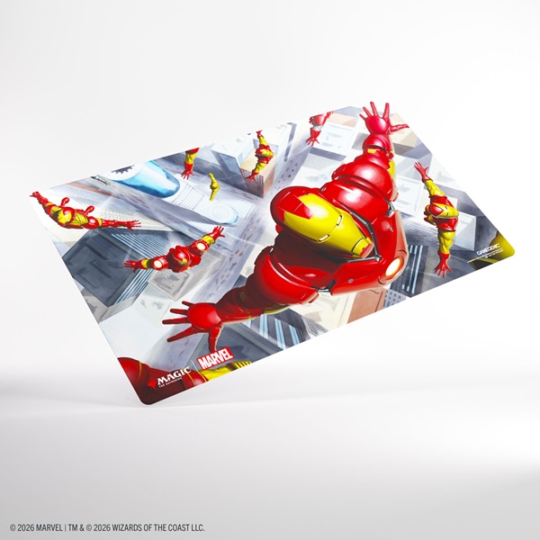 Gamegenic Spillem 195 165 Tte: Magic: The Gathering Marvel Super Heroes Prime Playmat Iron Man  Master Of Machines