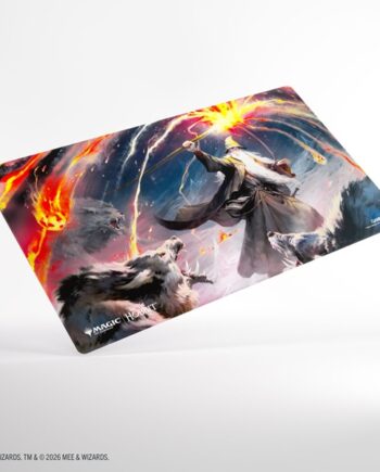 Gamegenic Spillem 195 165 Tte: Magic: The Gathering The Hobbit Shiny Playmat Gandalf  Shadow   Foe