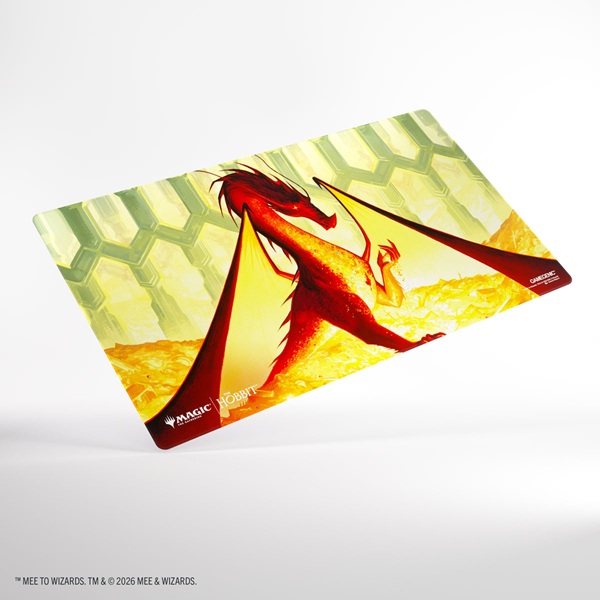 Gamegenic Spillem 195 165 Tte: Magic: The Gathering The Hobbit Shiny Playmat Smaug The Golden