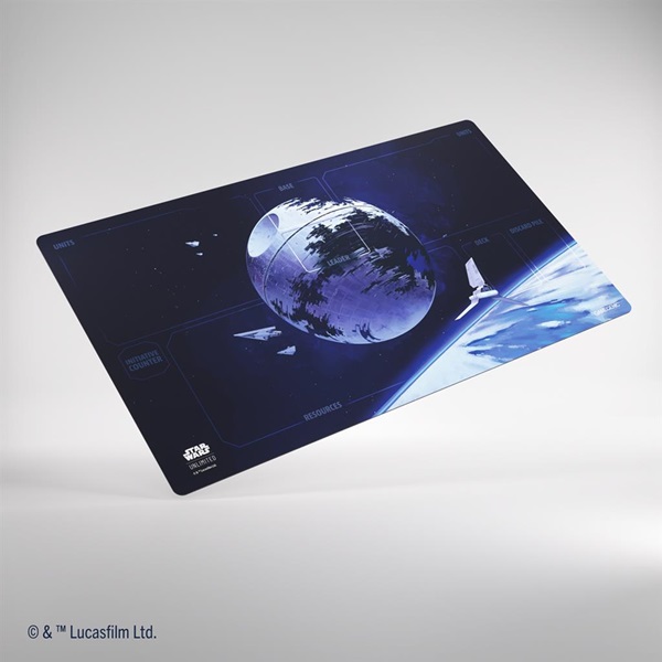 Gamegenic Spillem 195 165 Tte: Star Wars: Unlimited Prime Game Mat Death Star