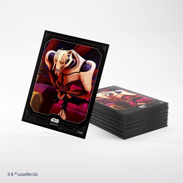 Gamegenic Star Wars: Twilight Of The Republic Unlimited Art Sleeves General Grievous  60   Kortlommer