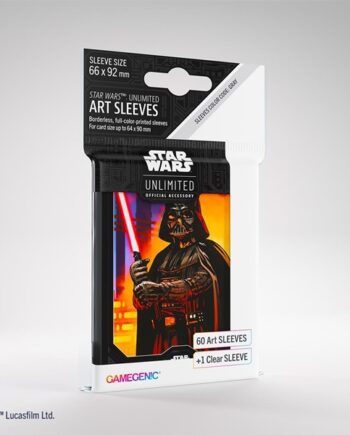 Gamegenic Star Wars: Unlimited Art Sleeves Darth Vader  60   Kortlommer