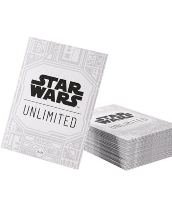 Gamegenic Star Wars: Unlimited Premium Art Sleeves: Icons 2027 Edition Pattern White  80   Kortlommer