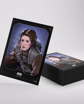 Gamegenic Star Wars: Unlimited Premium Art Sleeves Set  :   Lawless Time Leia Organa  60   Kortlommer