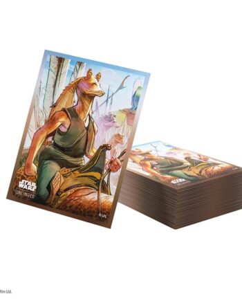 Gamegenic Star Wars: Unlimited Premium Art Sleeves Set  : Homeworlds Jar Jar Binks  80   Kortlommer