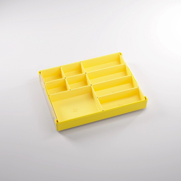 Gamegenic Token Silo  Counter Token Storage   Dice Tray  Yellow