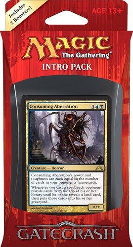 Gatecrash  Gtc  Intro Pack Deck Dimir Dementia Consuming Aberration   Boosters Pr  Deck Mtg