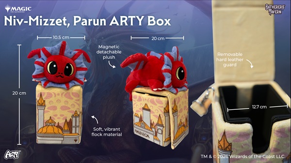 Gatherers  Tavern Magic: The Gathering: Arty Deck Box Niv-mizzet  Parun