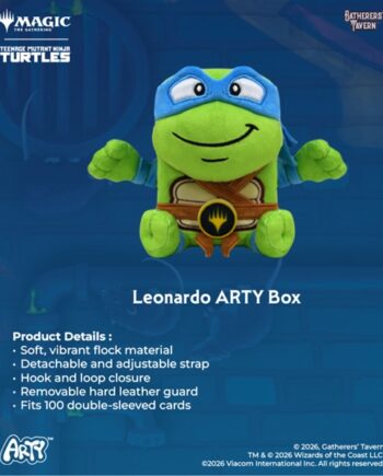 Gatherers  Tavern Magic: The Gathering: Arty Deck Box: Teenage Mutant Ninja Turtles Leonardo