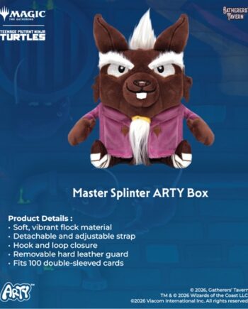 Gatherers  Tavern Magic: The Gathering: Arty Deck Box: Teenage Mutant Ninja Turtles Master Splinter