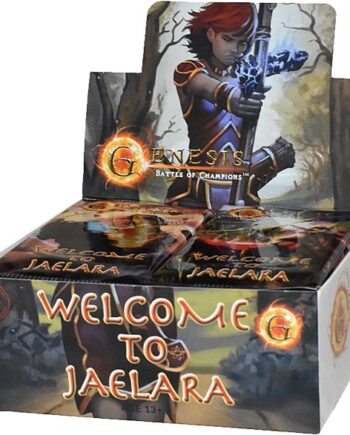 Genesis: Battle Of Champions Tcg: Welcome To Jaelara Booster Display  Box Med 24 Pakker