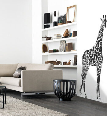 Giraf Wallsticker Af Anline Ruby  45x97 Cm