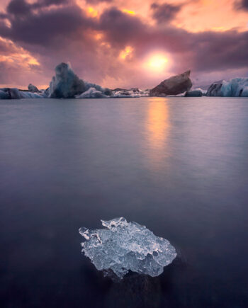 Glacier Lagoon Af Mikkel Beiter