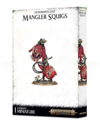 Gloomspite Gitz Mangler Squigs Loonboss On Mangler Squigs 99120209151