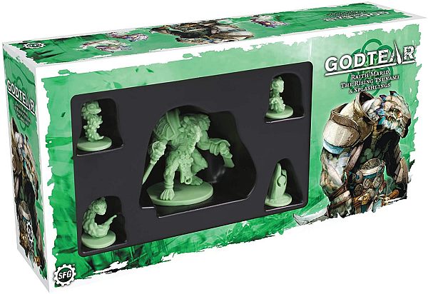 Godtear Box Set: Raith Marid  The Rising Tsunami   Splashlings Expansion