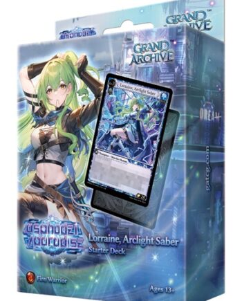 Grand Archive Tcg:  Asphodel Paradise Starter Deck: Lorraine  Arclight Saber