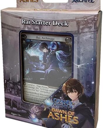 Grand Archive Tcg: Dawn Of Ashes Starter Deck: Rai  Archmage