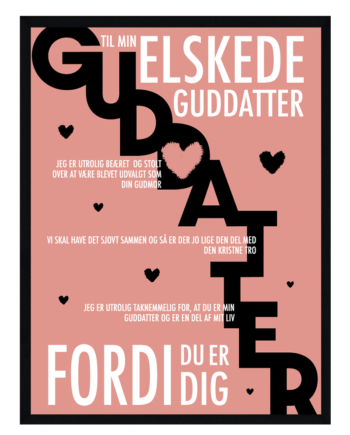 Guddatter Plakat Personlig Plakat