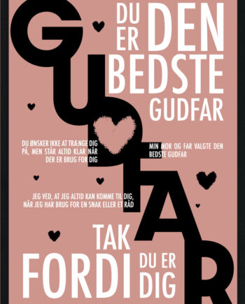 Gudfar Plakat Personlig Plakat