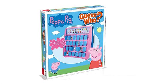 Guess Who   Hvem Er Hvem   Engelsk  Peppa Pig Gurli Gris Board Game