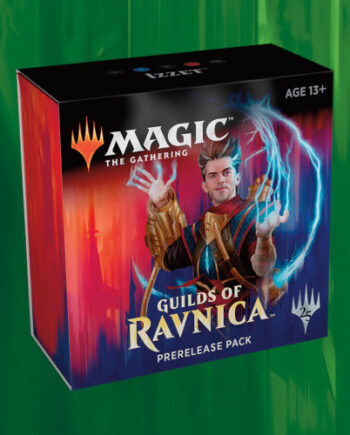 Guilds Of Ravnica Prerelease Pack  Pre-release Box : Izzet   Boosters   Promo   Spindown Terning