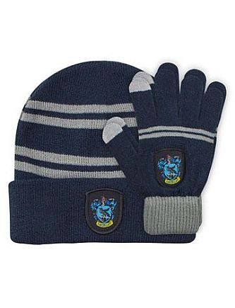 Harry Potter Beanie   Gloves Set For Kids Ravenclaw