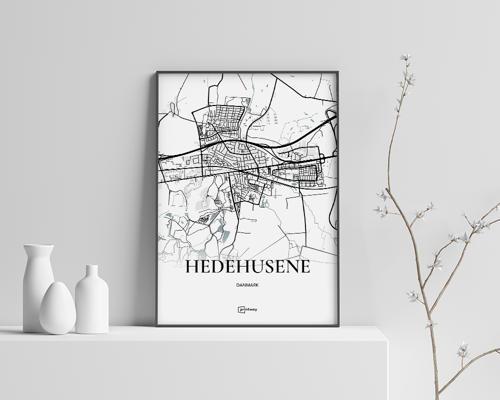 Hedehusene Plakaten 70 100 Cm B1
