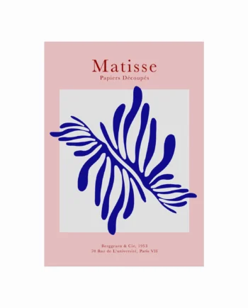 Henri Matisse Plakat  Papiers Découpés 01