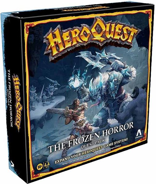 Heroquest Game System  Engelsk  Avalon Hill : The Frozen Horror Quest Pack Expansion