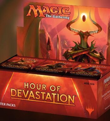 Hour Of Devastation Booster Box  Display  36 Boosters  Magic The Gathering   Invocations