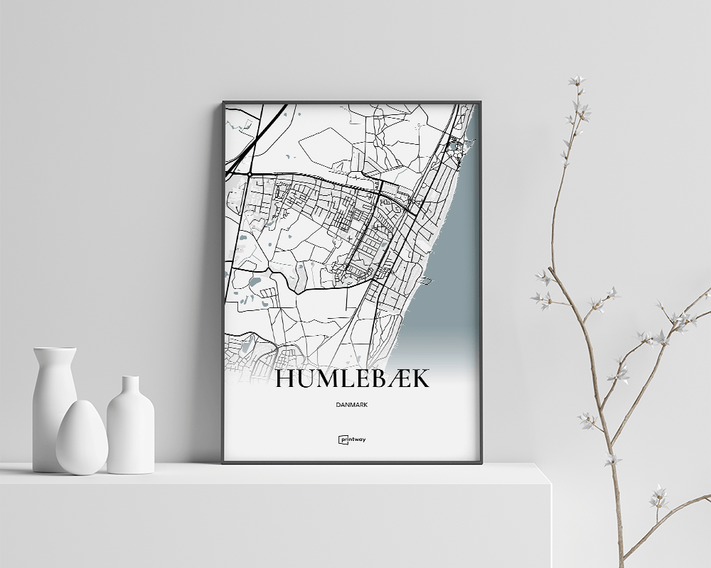 Humlebæk Plakaten 70 100 Cm B1