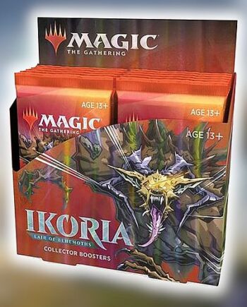 Ikoria: Lair Of Behemoths  Collector Booster Box  Display  12 Collector Boosters  Magic The Gathering