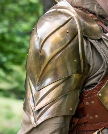 Illumine Shoulder Ancient Brass Epic Armoury Small Medium Live Rollespil