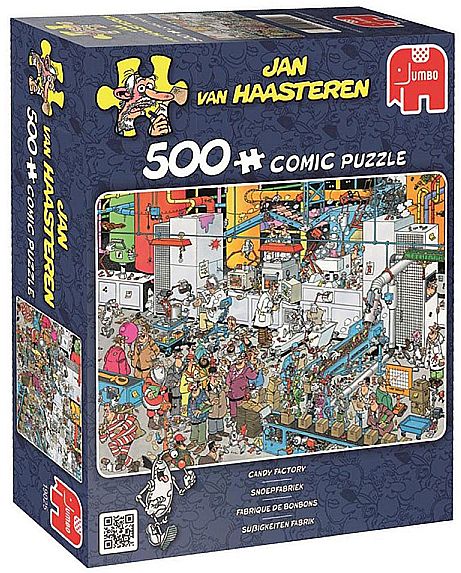 Jan Van Haasteren: Candy Factory Puzzle  500 Pieces