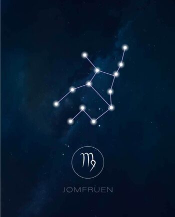 Jomfruen Stjernetegn Plakat