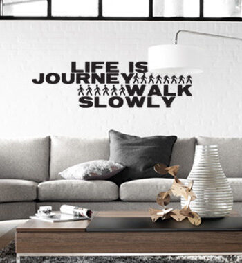 Journey Wallsticker Af Diana Lovring  98x29 Cm